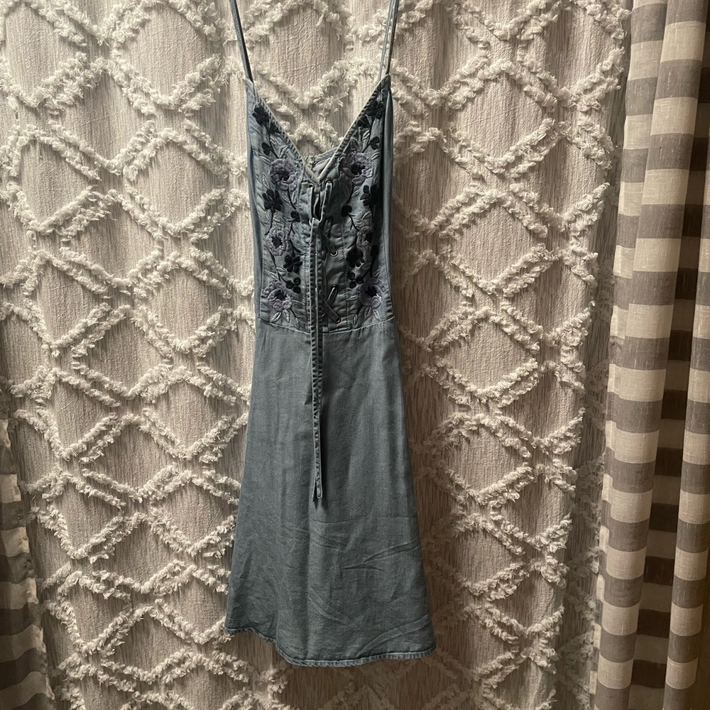 Abercrombie & Fitch Denim Sundress